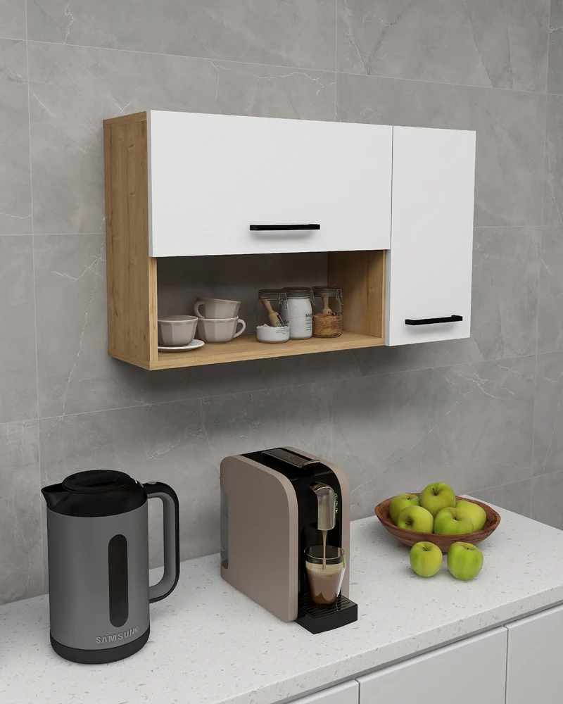 Akasya Multi Purpose Wall Mounted Cabinet Shelf
