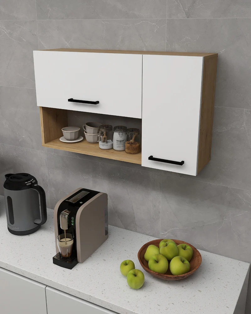 Akasya Multi Purpose Wall Mounted Cabinet Shelf