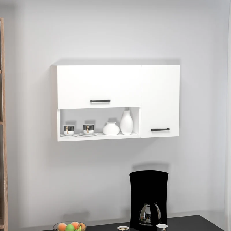 Akasya Multi Purpose Wall Mounted Cabinet Shelf