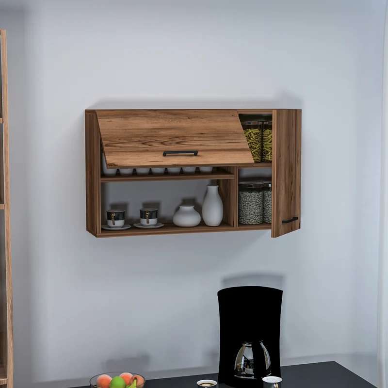 Akasya Multi Purpose Wall Mounted Cabinet Shelf