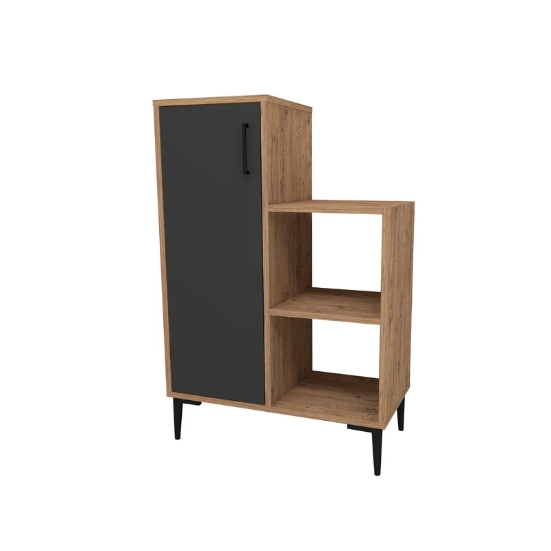 Beate Bathroom Cabinet with Shelves