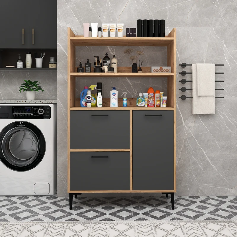 Caleb Bathroom Cabinet with Shelves