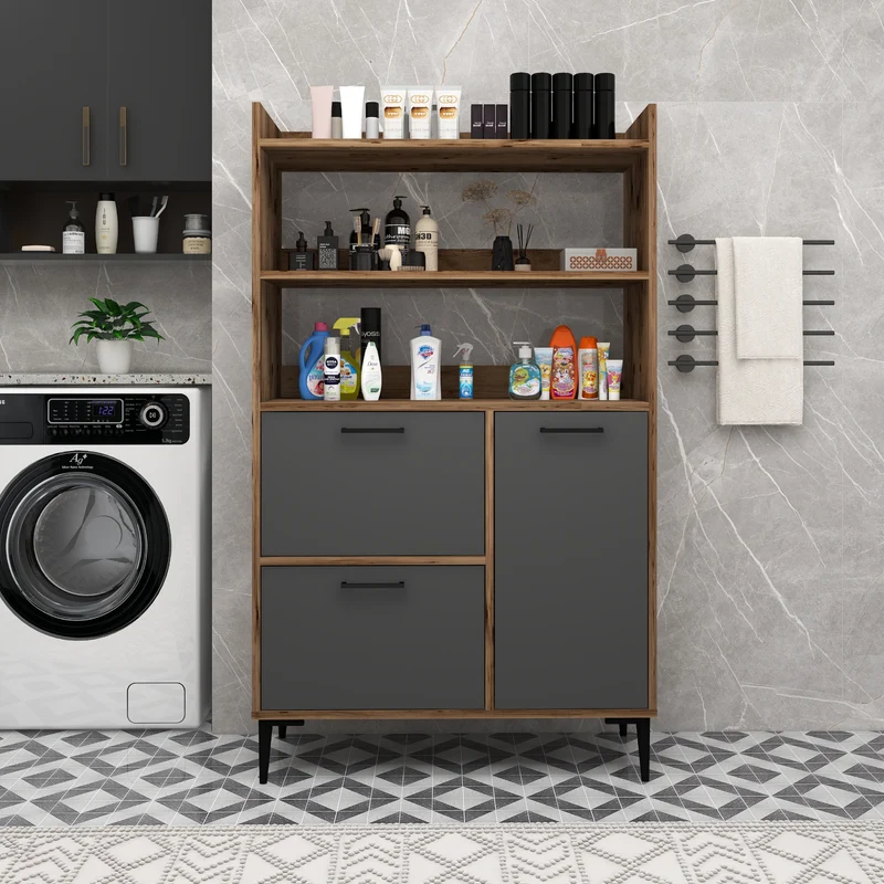 Caleb Bathroom Cabinet with Shelves