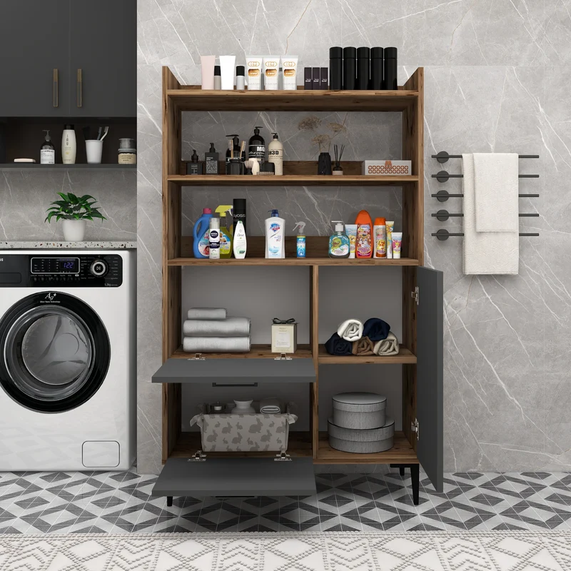 Caleb Bathroom Cabinet with Shelves