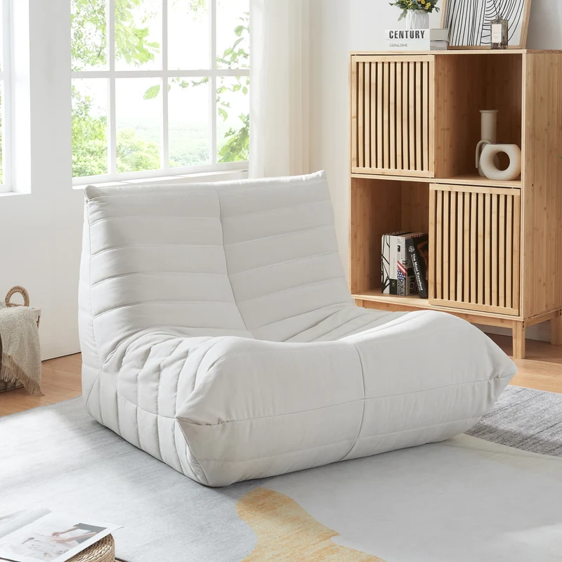 Sillón de suelo Kodsø 75x90x100 cm [en.casa]