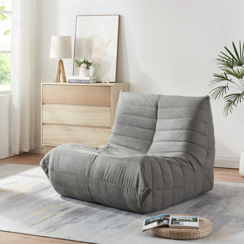 Sillón de suelo Kodsø 75x90x100 cm [en.casa]