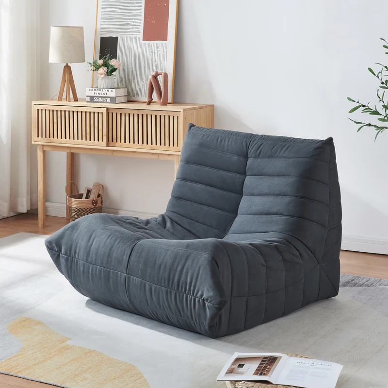 Sillón de suelo Kodsø 75x90x100 cm [en.casa]