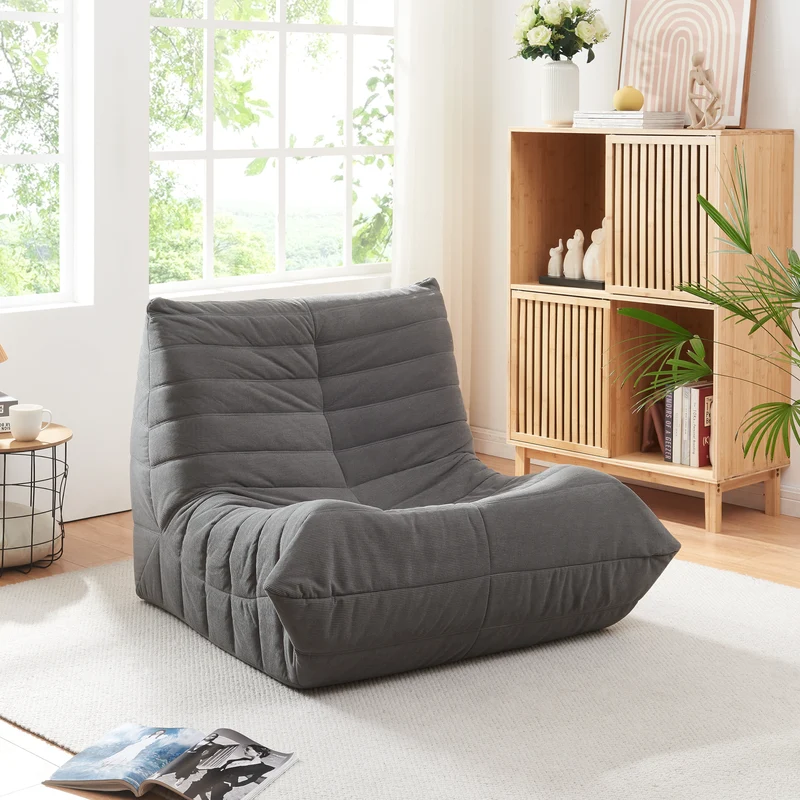 Sillón de suelo Kodsø 75x90x100 cm [en.casa]