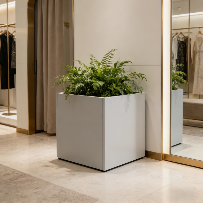 Jardinera Vaargel acero - [casa.pro]