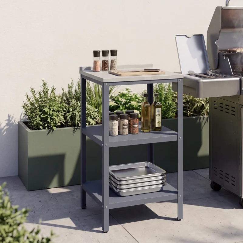 Estantería de pie para Jardín Bolognano 92x50x50 cm - [casa.pro]