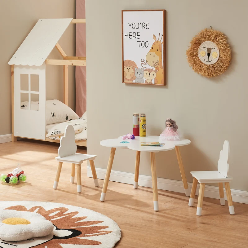 Grupo de asientos para niños Epim con diseño de nubes [en.casa]