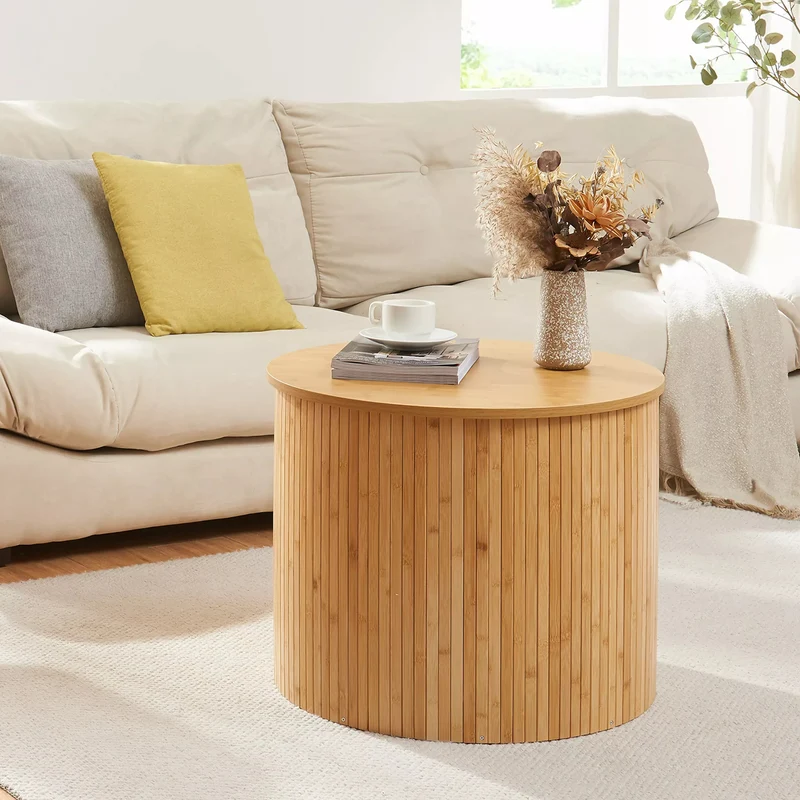Mesa de centro Ledepid Natur [en.casa]