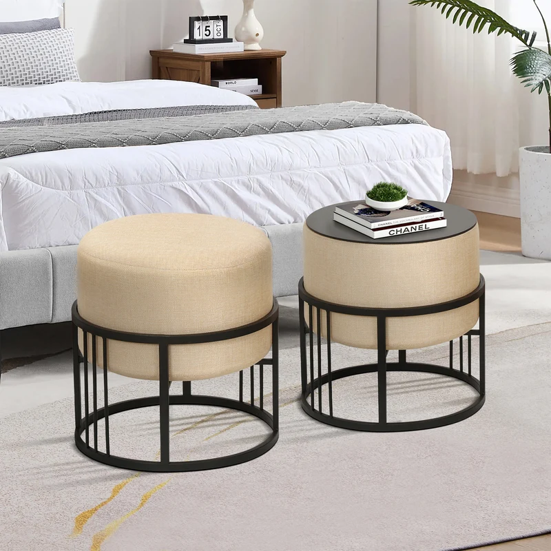 Taburete apilable multifuncional Tas [en.casa]
