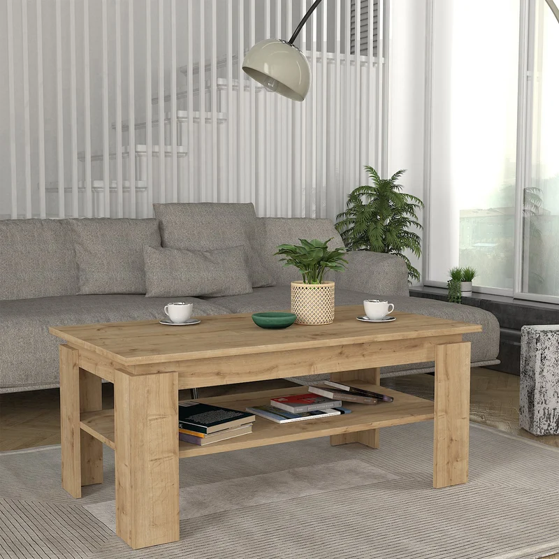 Mesa de centro Krirdfjos 110x60x47 cm [en.casa]