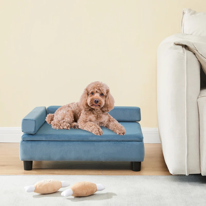 Cama para mascotas Salkonssad 60x45x24 cm [en.casa]