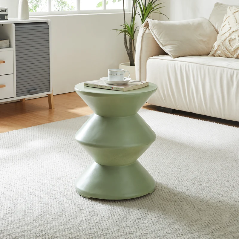 Mesa auxiliar Kyppeslo 47xØ37 cm [en.casa]