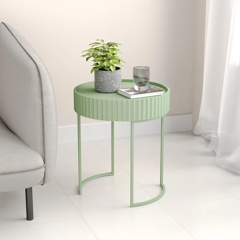 Mesa auxiliar Rill 46xØ40 cm [en.casa]