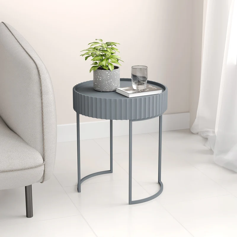 Mesa auxiliar Rill 46xØ40 cm [en.casa]