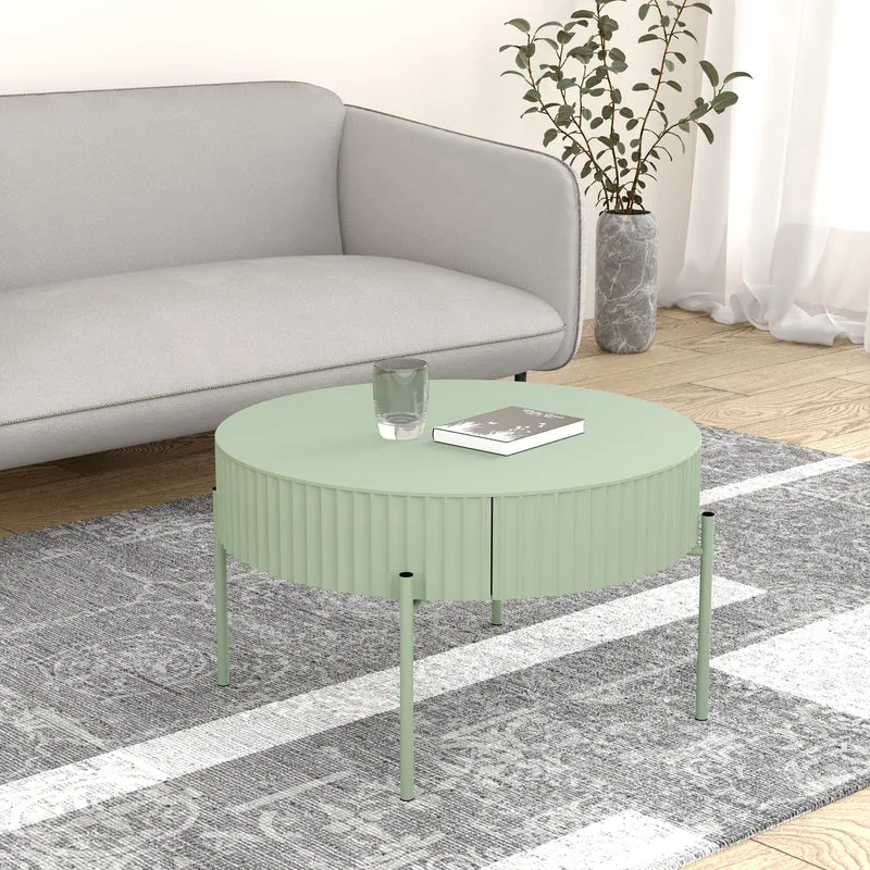 Mesa de centro Rill con cajón [en.casa]