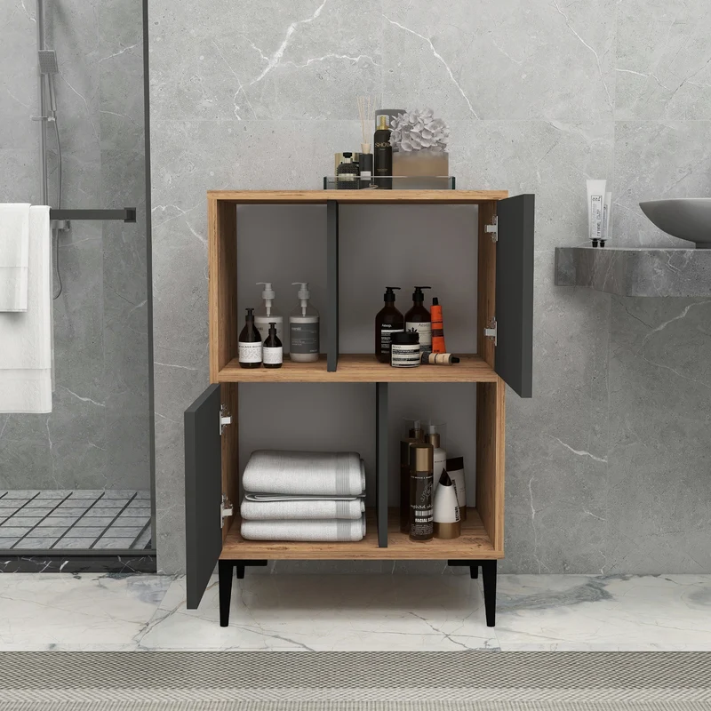 Jeremy Bathroom Cabinet with Shelves