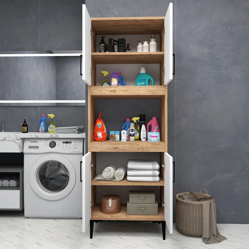 Aera Bathroom Cabinet with Shelves