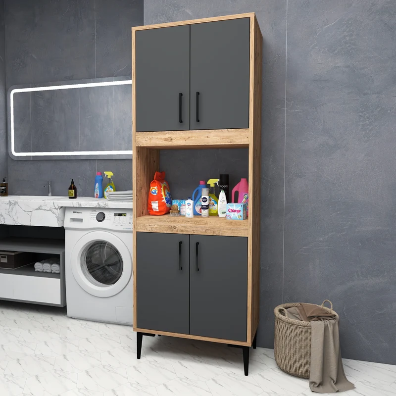 Aera Bathroom Cabinet with Shelves