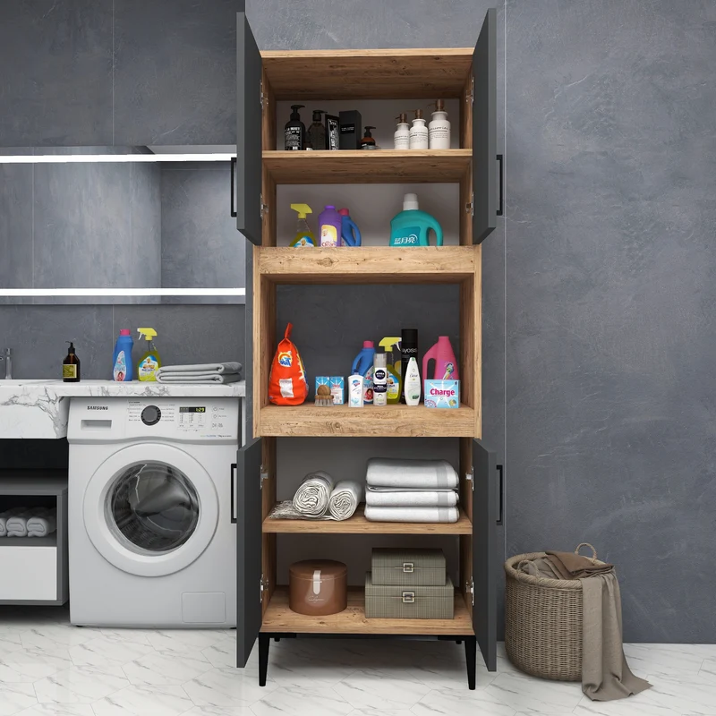 Aera Bathroom Cabinet with Shelves