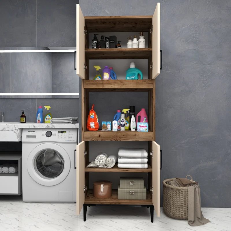 Aera Bathroom Cabinet with Shelves