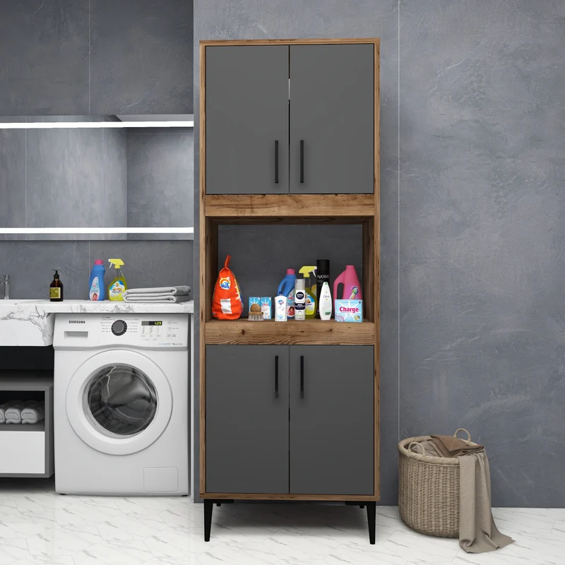 Aera Bathroom Cabinet with Shelves