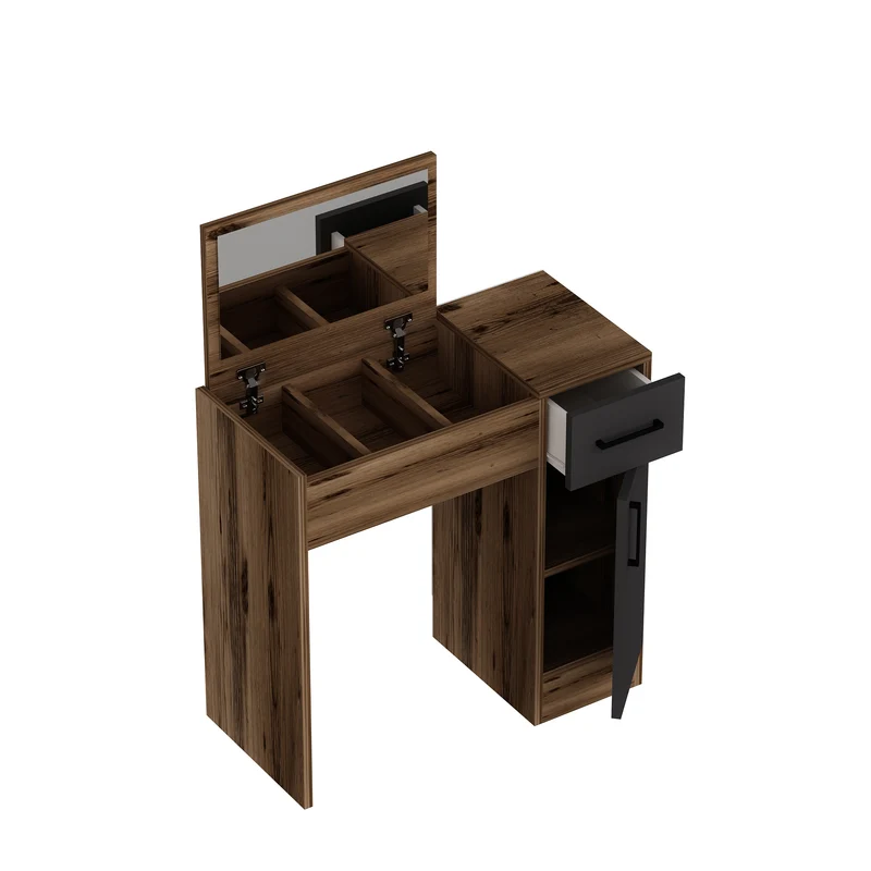 Agnes Freestanding Makeup Vanity Table with Mirror