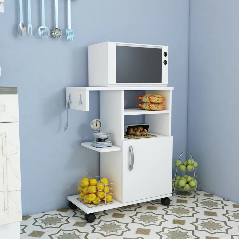 Multi Purpose Cabinet with Roller Wheel Silvio