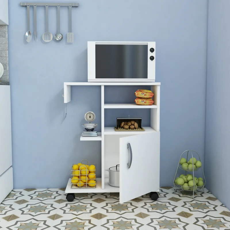 Multi Purpose Cabinet with Roller Wheel Silvio