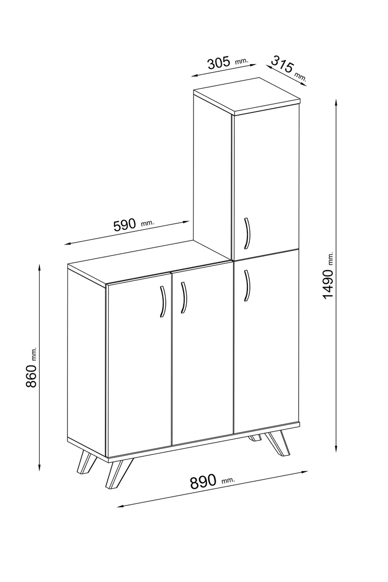 Multi Purpose Cabinet Shelf Valiant