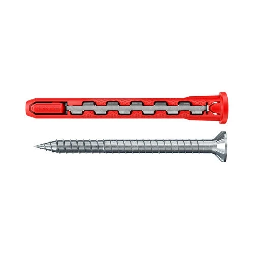 Tassello in nylon e acciaio con vite hybrid power fus 10x90 pz 10