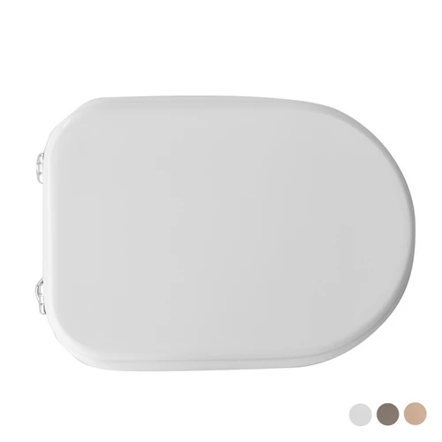 Sedile wc per cesame vaso sintesi forma 6 bianco cerniere c espansione