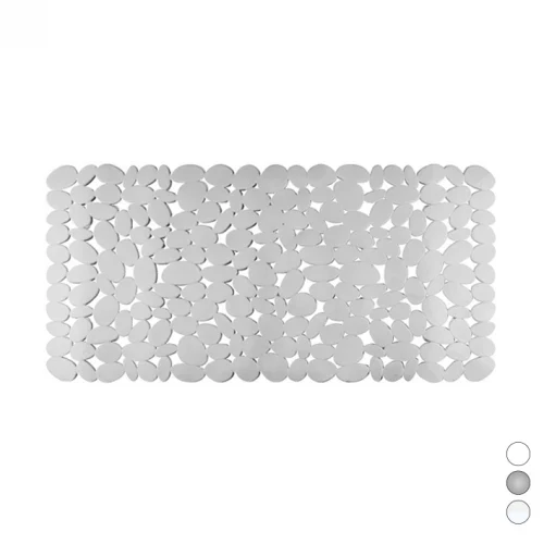 Tappeto vasca mod. sassolini cm 36 x 72 grigio