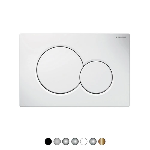 Placca di comando mod. sigma01 geberit nera